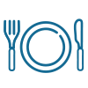 Knife Plate and Fork logo