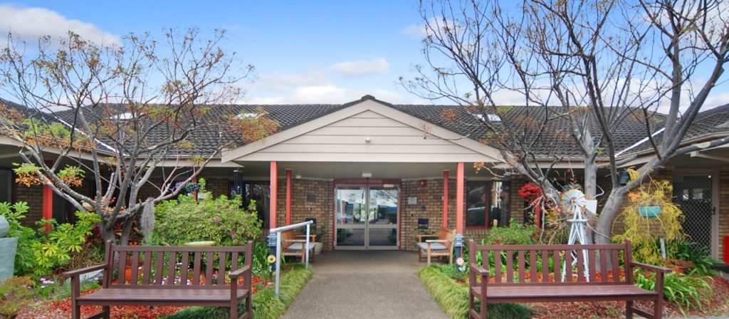Entrance to the IRT Moruya aged care centre
