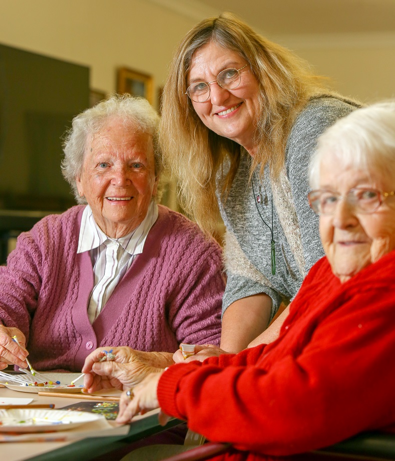 Art therapy program at IRT Peakhurst