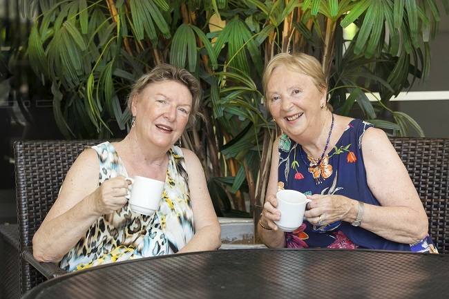 Sandy Butow and Val Metherell have been friends for almost 30 years.
