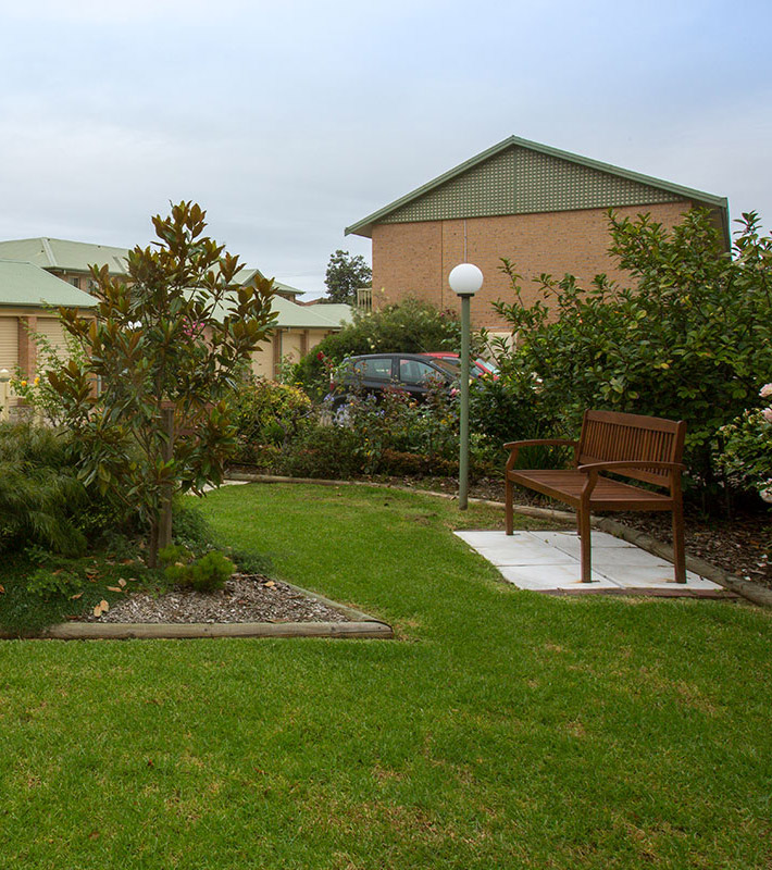 Landscaped gardens