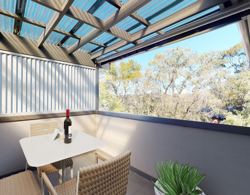 Apartment balcony