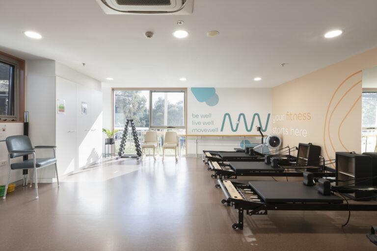 Movewell seniors gym and pilates equipment